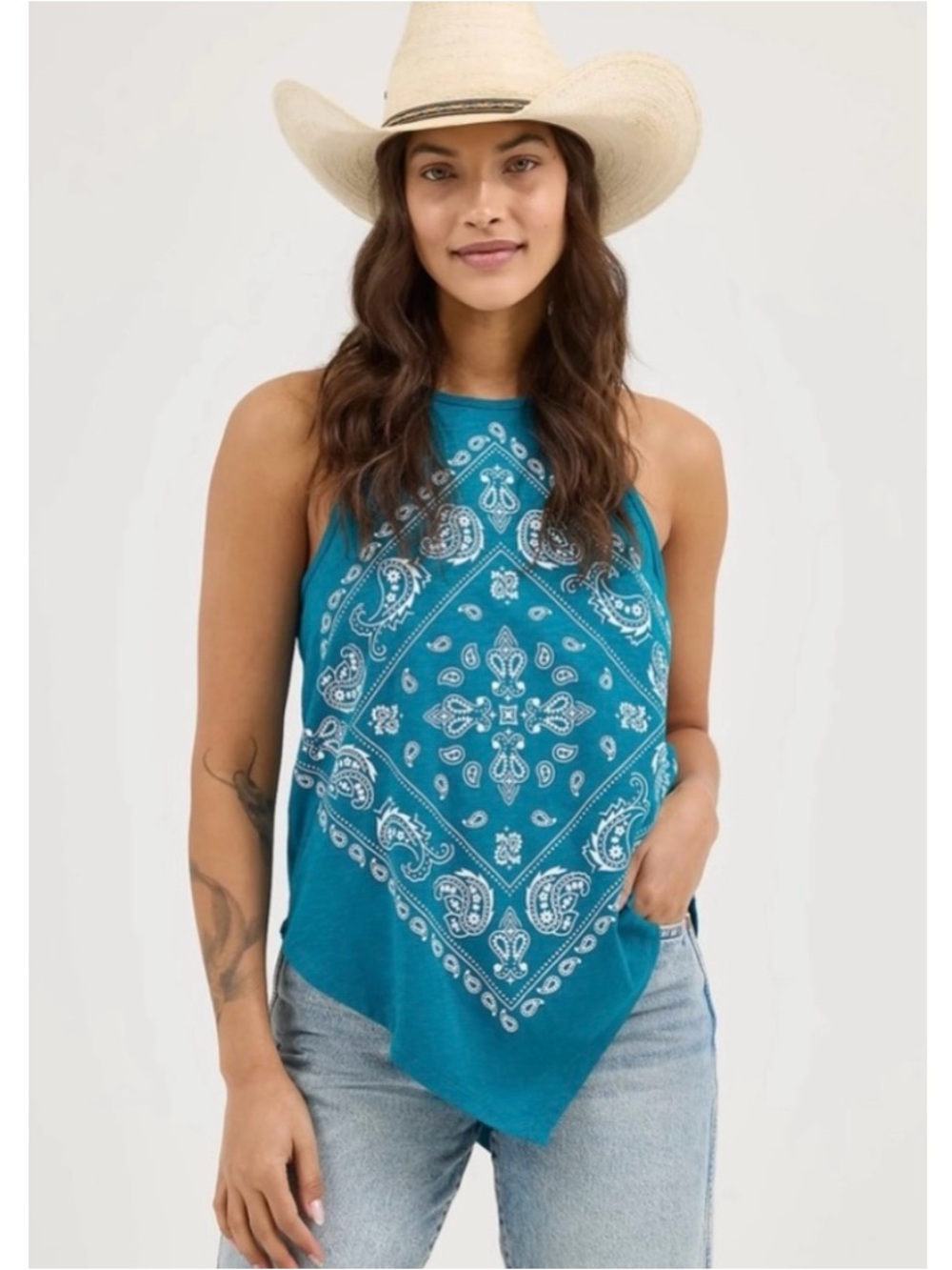 Wrangler Retro Bandana Tank Top New Large